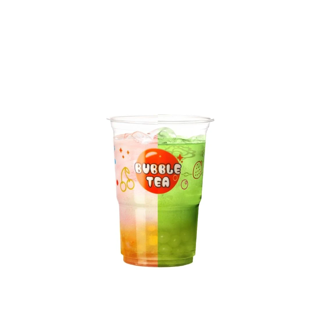 Mango bubble tea